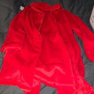 New Victoria secret red robe